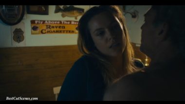 Woman is blackmailed into sex by creepy old guy