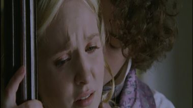 Blonde girl is coerced into sex