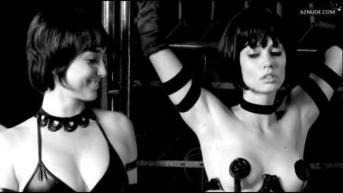 Hot lesbic BDSM session