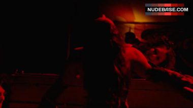 Strip naked and flogged by clowns