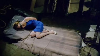 Bounded Blonde Getting Raped