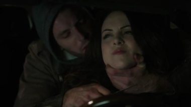 Teen girl seducing oldguy and attacked in car