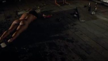 Raped painfully by stick
